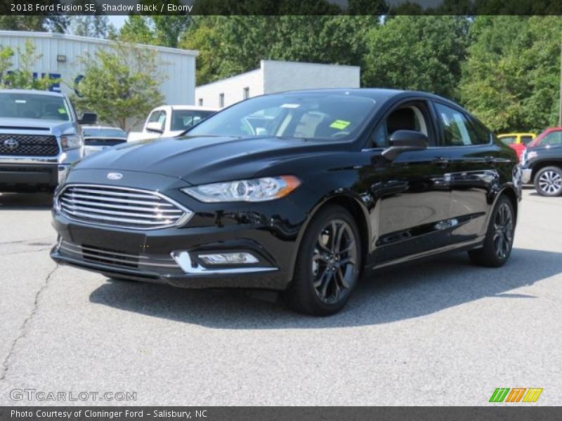 Shadow Black / Ebony 2018 Ford Fusion SE
