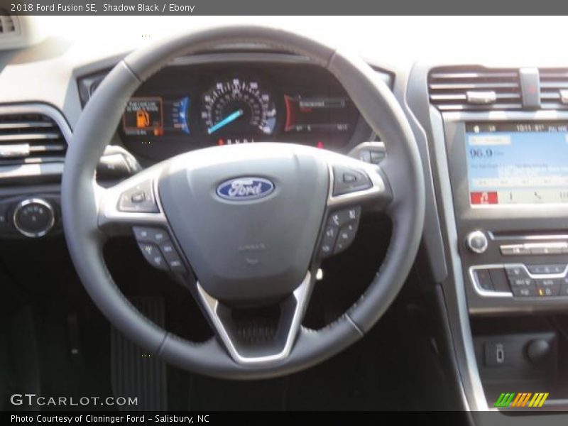 Shadow Black / Ebony 2018 Ford Fusion SE