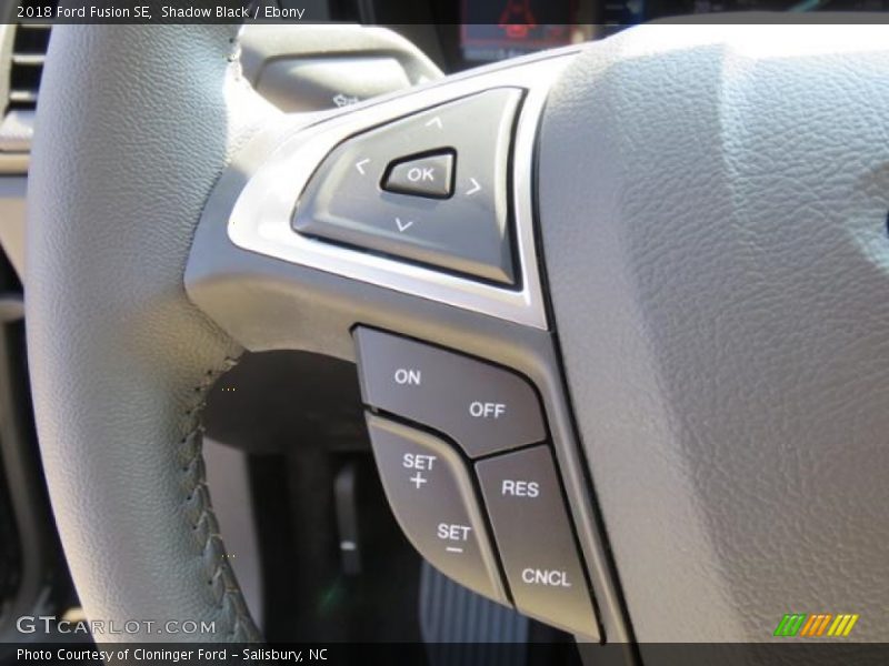 Shadow Black / Ebony 2018 Ford Fusion SE