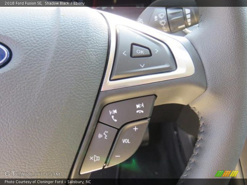 Shadow Black / Ebony 2018 Ford Fusion SE