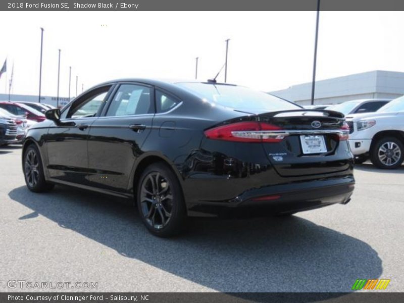 Shadow Black / Ebony 2018 Ford Fusion SE