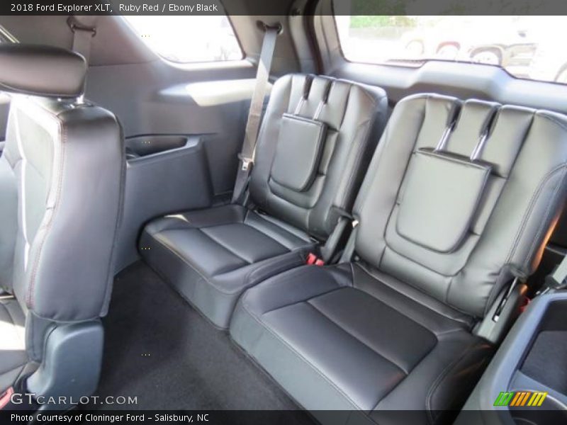 Ruby Red / Ebony Black 2018 Ford Explorer XLT