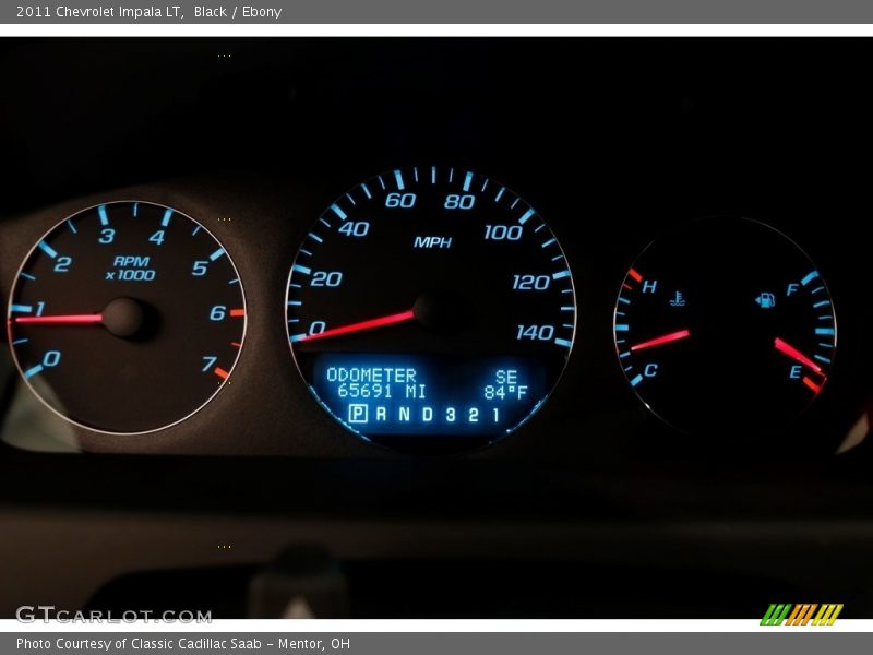 Black / Ebony 2011 Chevrolet Impala LT