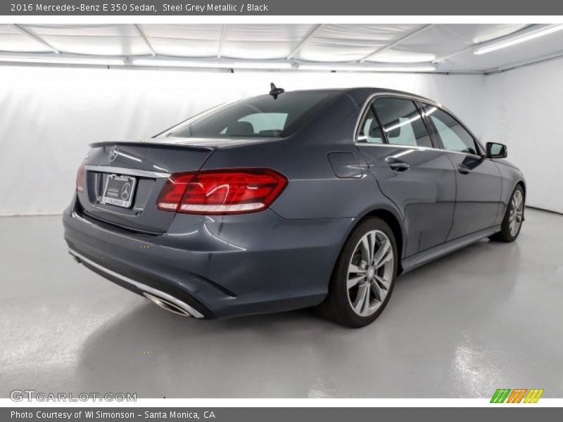 Steel Grey Metallic / Black 2016 Mercedes-Benz E 350 Sedan