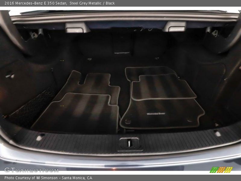 Steel Grey Metallic / Black 2016 Mercedes-Benz E 350 Sedan