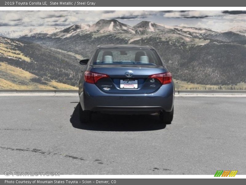 Slate Metallic / Steel Gray 2019 Toyota Corolla LE