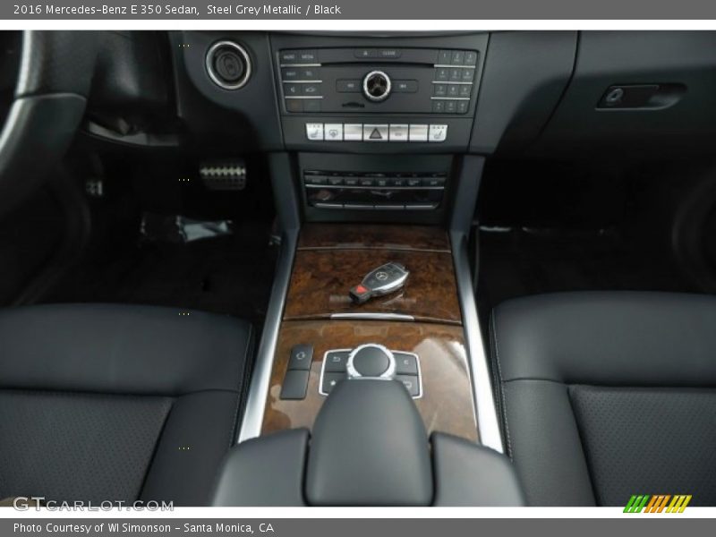 Steel Grey Metallic / Black 2016 Mercedes-Benz E 350 Sedan
