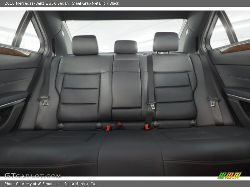 Steel Grey Metallic / Black 2016 Mercedes-Benz E 350 Sedan
