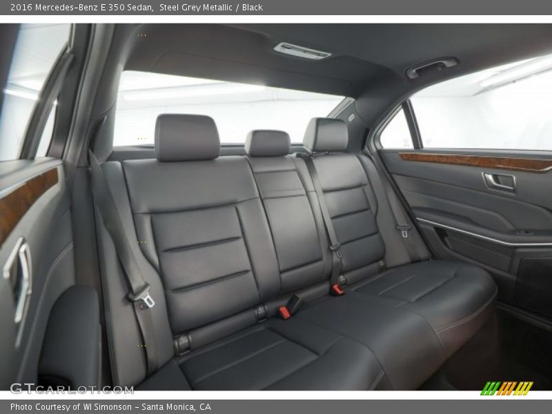 Steel Grey Metallic / Black 2016 Mercedes-Benz E 350 Sedan