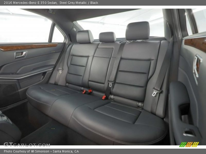 Steel Grey Metallic / Black 2016 Mercedes-Benz E 350 Sedan