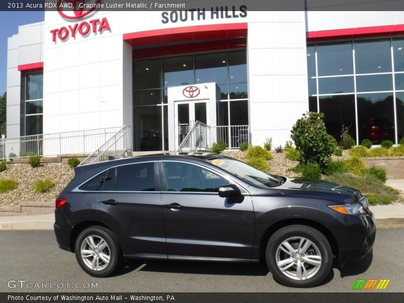 Graphite Luster Metallic / Parchment 2013 Acura RDX AWD