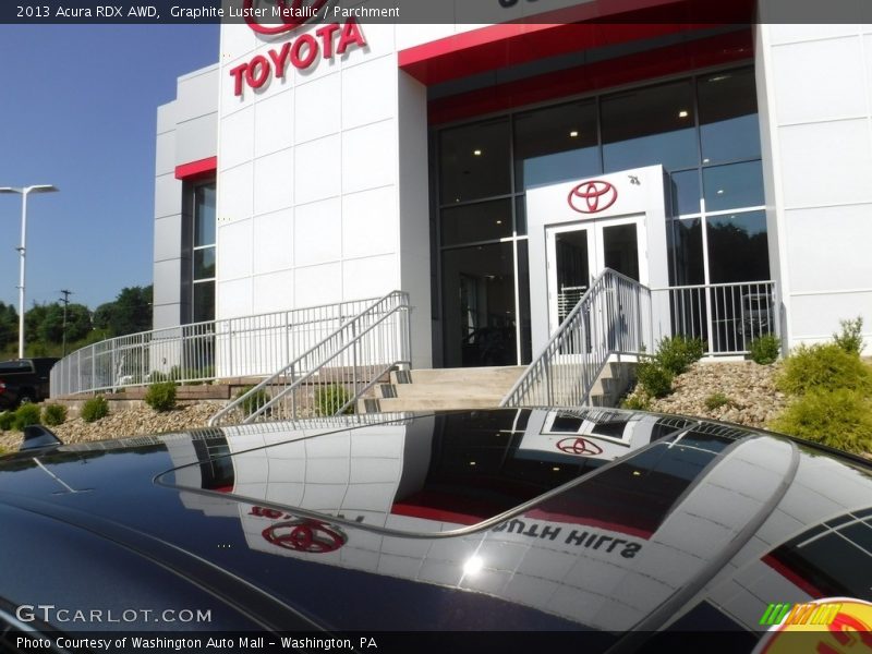 Graphite Luster Metallic / Parchment 2013 Acura RDX AWD