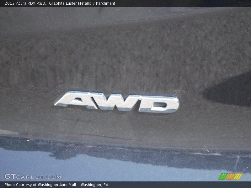 Graphite Luster Metallic / Parchment 2013 Acura RDX AWD