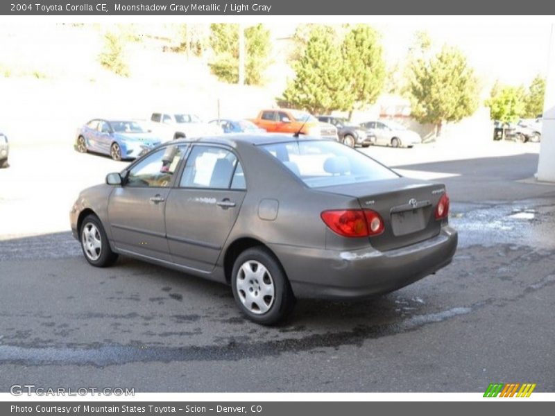 Moonshadow Gray Metallic / Light Gray 2004 Toyota Corolla CE