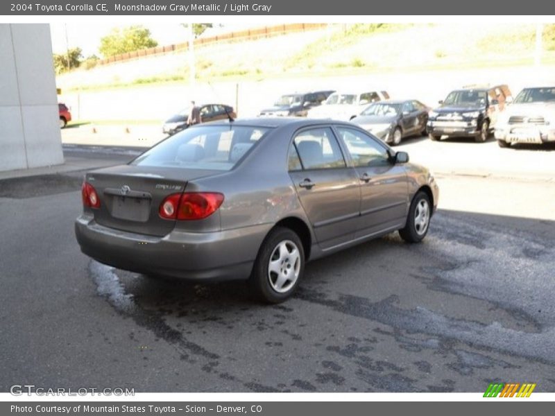 Moonshadow Gray Metallic / Light Gray 2004 Toyota Corolla CE