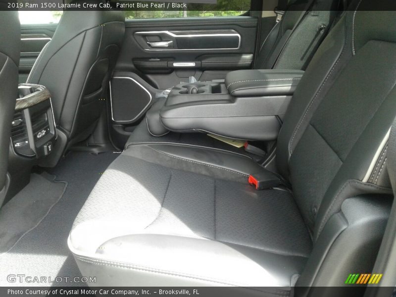 Rear Seat of 2019 1500 Laramie Crew Cab