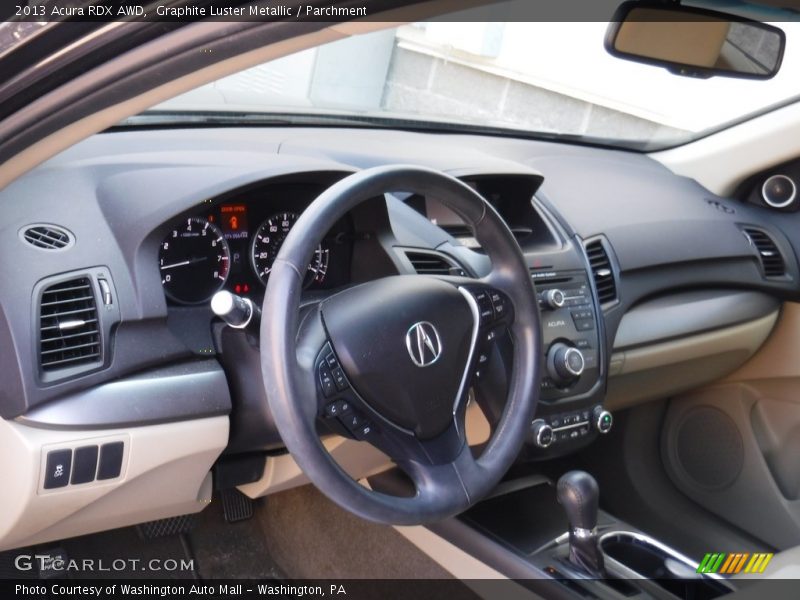 Graphite Luster Metallic / Parchment 2013 Acura RDX AWD