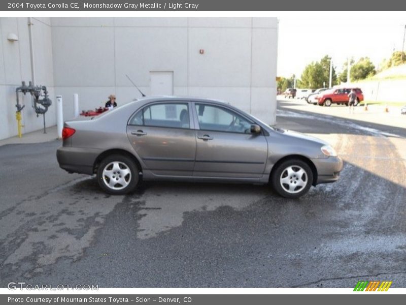 Moonshadow Gray Metallic / Light Gray 2004 Toyota Corolla CE