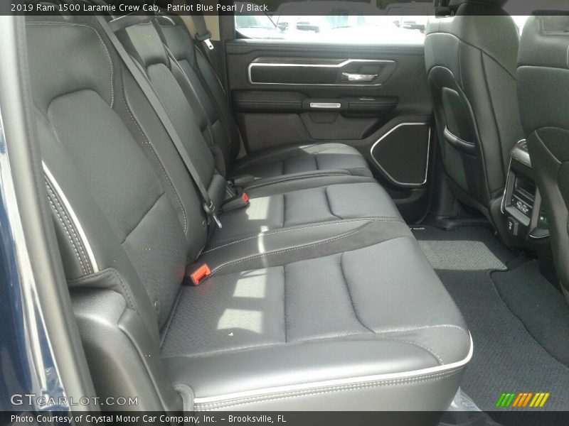 Rear Seat of 2019 1500 Laramie Crew Cab
