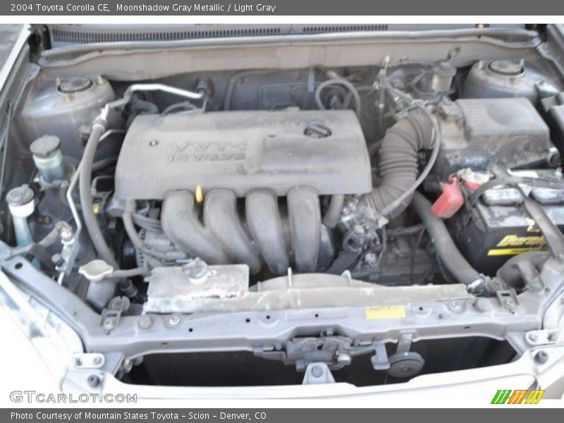 Moonshadow Gray Metallic / Light Gray 2004 Toyota Corolla CE