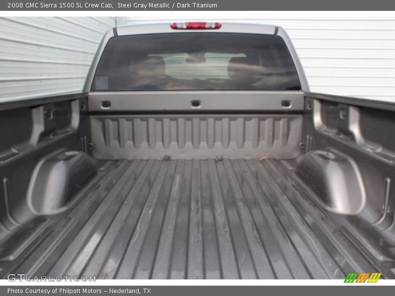 Steel Gray Metallic / Dark Titanium 2008 GMC Sierra 1500 SL Crew Cab