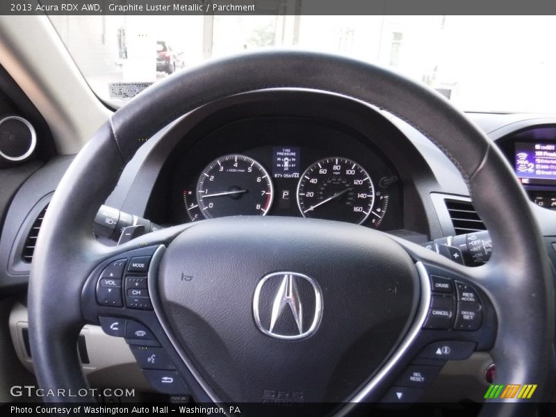 Graphite Luster Metallic / Parchment 2013 Acura RDX AWD
