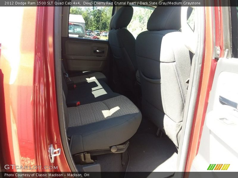 Deep Cherry Red Crystal Pearl / Dark Slate Gray/Medium Graystone 2012 Dodge Ram 1500 SLT Quad Cab 4x4