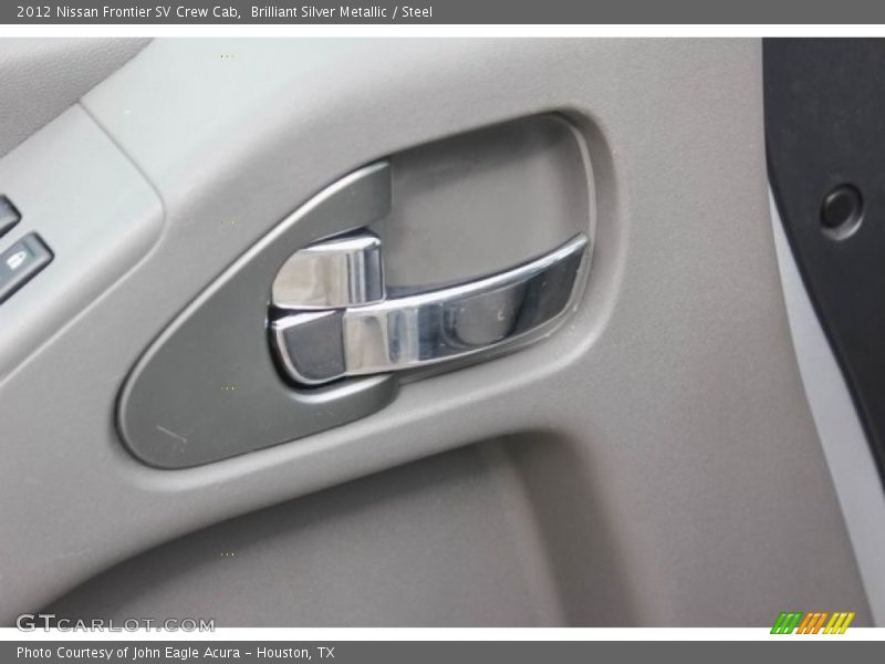 Brilliant Silver Metallic / Steel 2012 Nissan Frontier SV Crew Cab