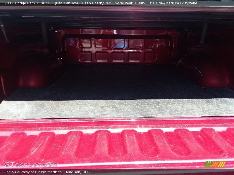 Deep Cherry Red Crystal Pearl / Dark Slate Gray/Medium Graystone 2012 Dodge Ram 1500 SLT Quad Cab 4x4