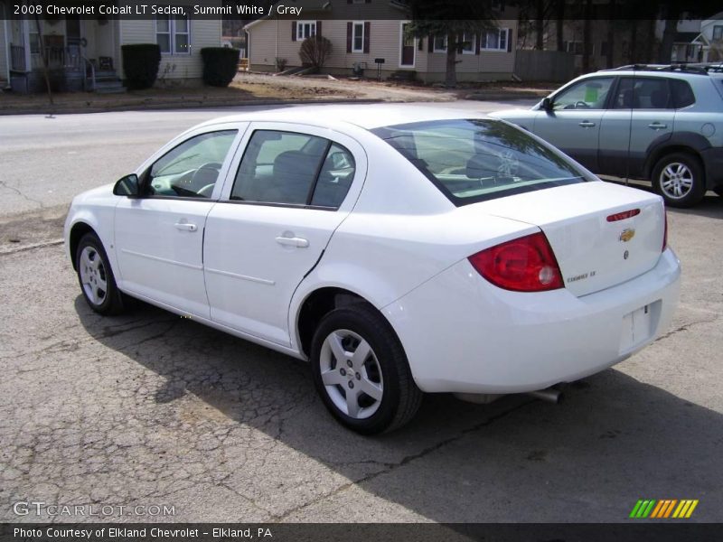 Summit White / Gray 2008 Chevrolet Cobalt LT Sedan