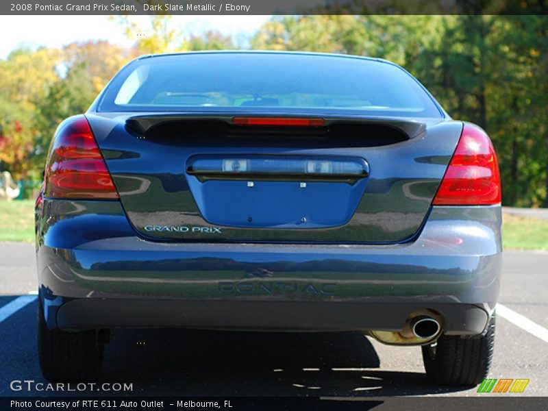 Dark Slate Metallic / Ebony 2008 Pontiac Grand Prix Sedan