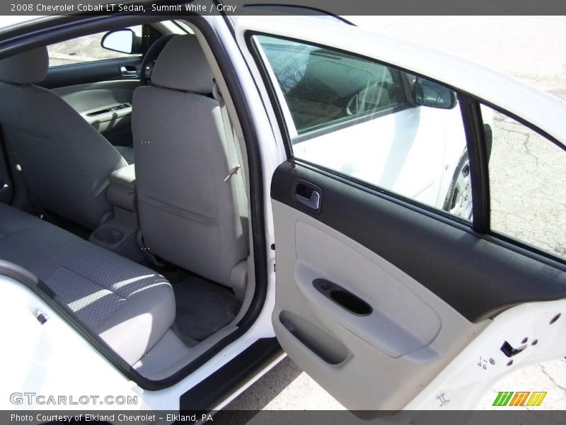 Summit White / Gray 2008 Chevrolet Cobalt LT Sedan