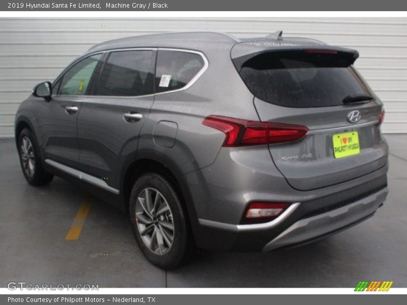 Machine Gray / Black 2019 Hyundai Santa Fe Limited