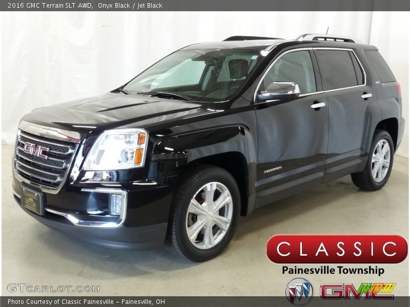 Onyx Black / Jet Black 2016 GMC Terrain SLT AWD