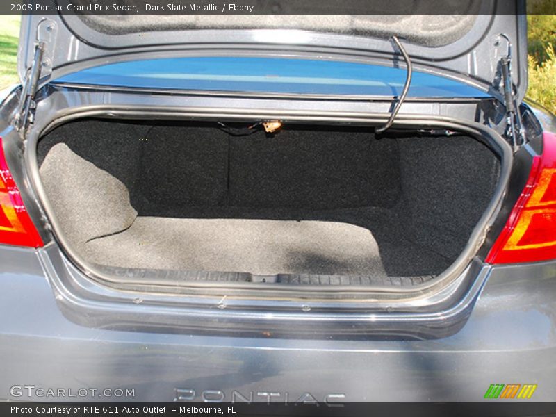 Dark Slate Metallic / Ebony 2008 Pontiac Grand Prix Sedan