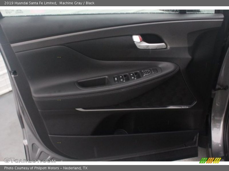 Machine Gray / Black 2019 Hyundai Santa Fe Limited