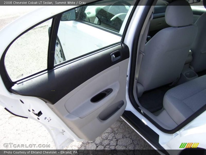 Summit White / Gray 2008 Chevrolet Cobalt LT Sedan