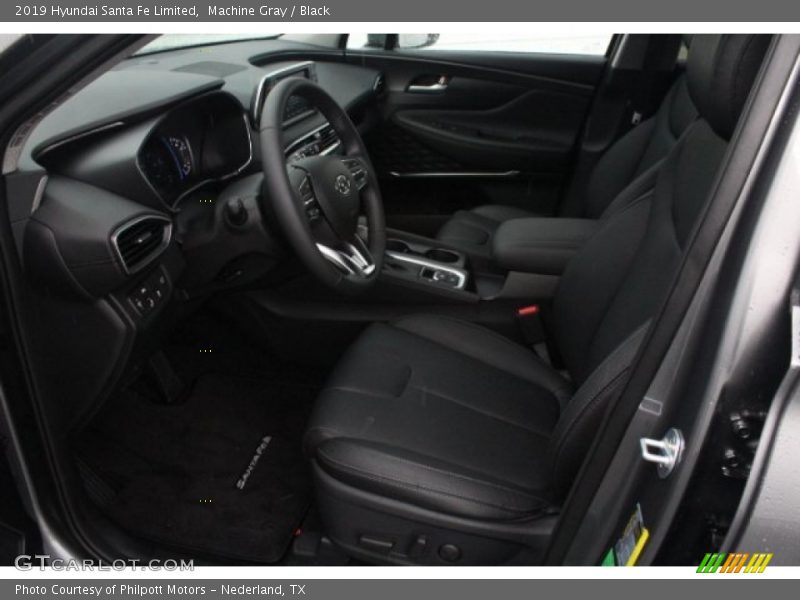 Machine Gray / Black 2019 Hyundai Santa Fe Limited