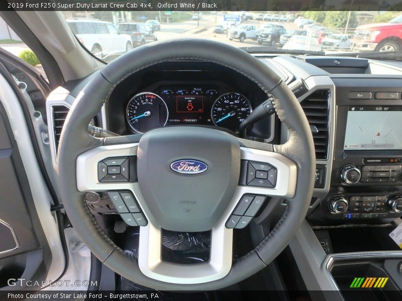  2019 F250 Super Duty Lariat Crew Cab 4x4 Steering Wheel