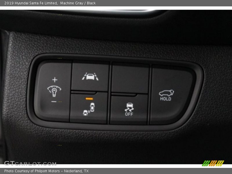 Machine Gray / Black 2019 Hyundai Santa Fe Limited