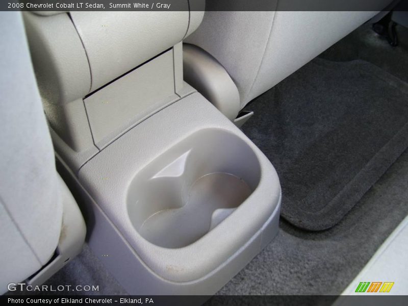 Summit White / Gray 2008 Chevrolet Cobalt LT Sedan