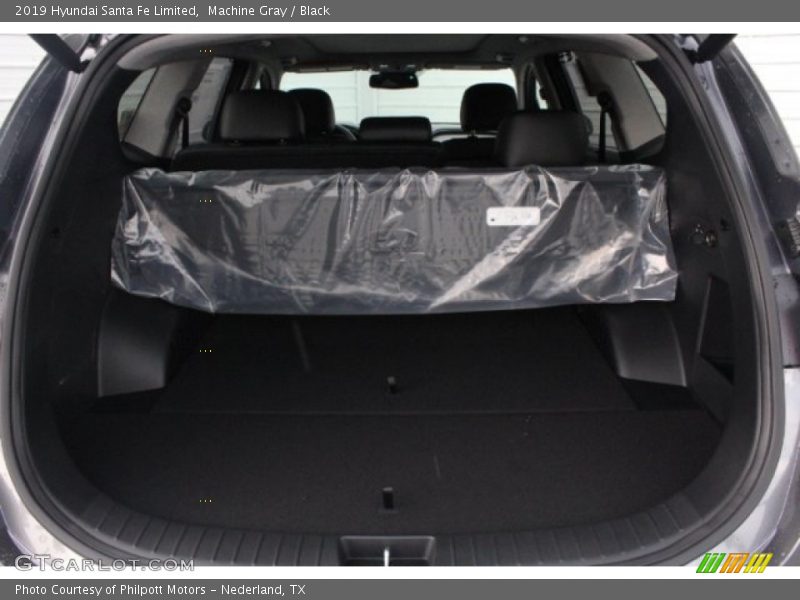 Machine Gray / Black 2019 Hyundai Santa Fe Limited