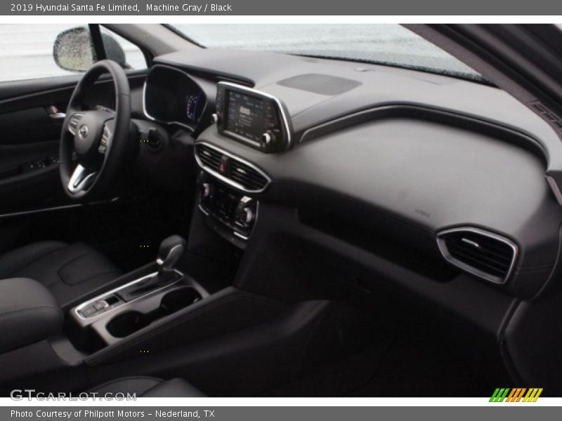 Machine Gray / Black 2019 Hyundai Santa Fe Limited
