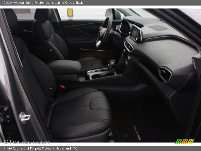 Machine Gray / Black 2019 Hyundai Santa Fe Limited