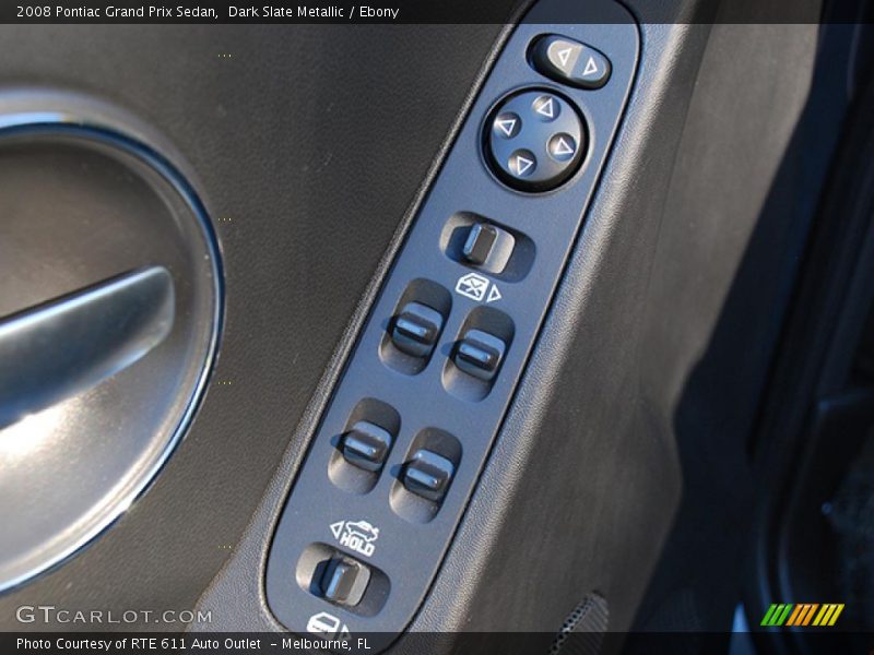 Dark Slate Metallic / Ebony 2008 Pontiac Grand Prix Sedan