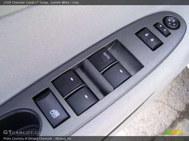 Summit White / Gray 2008 Chevrolet Cobalt LT Sedan