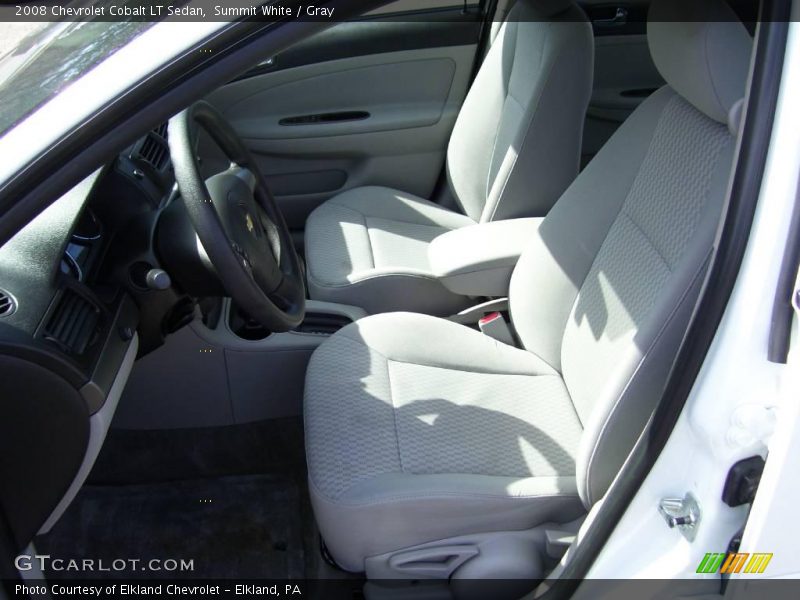 Summit White / Gray 2008 Chevrolet Cobalt LT Sedan