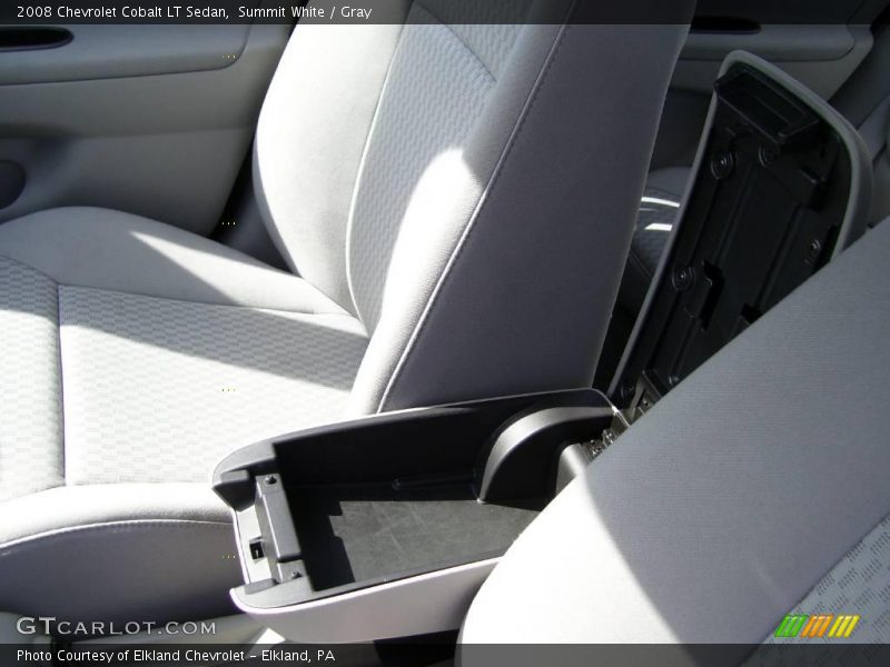 Summit White / Gray 2008 Chevrolet Cobalt LT Sedan