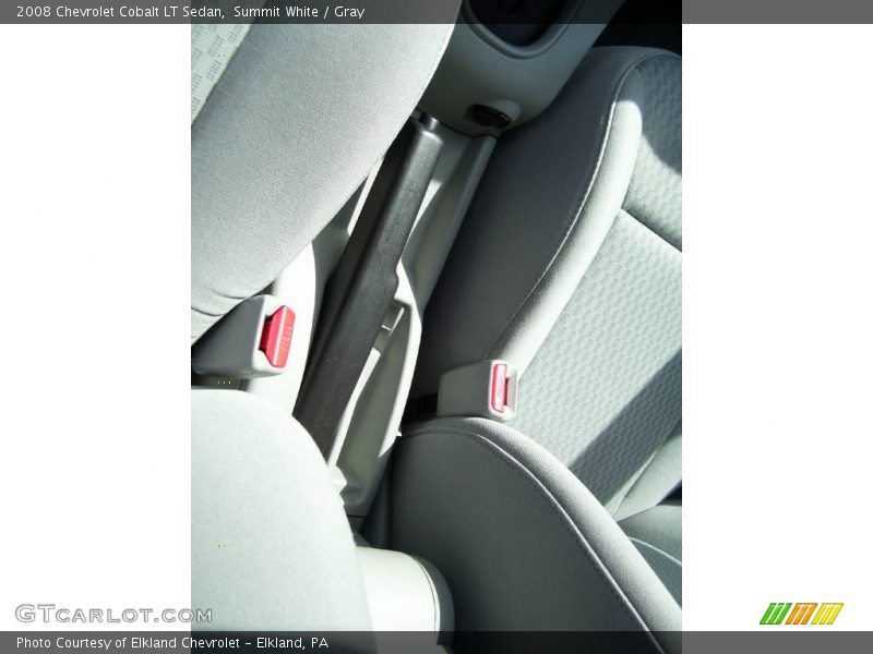 Summit White / Gray 2008 Chevrolet Cobalt LT Sedan