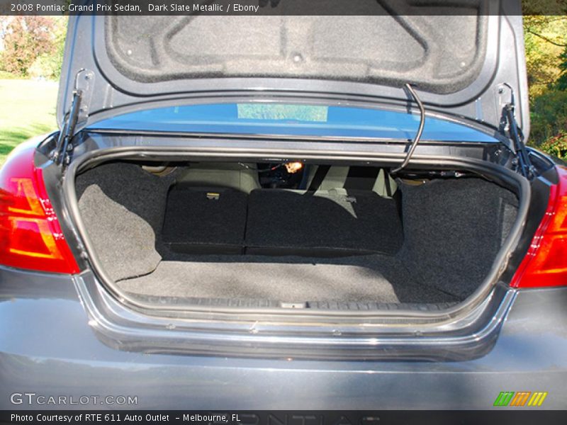 Dark Slate Metallic / Ebony 2008 Pontiac Grand Prix Sedan